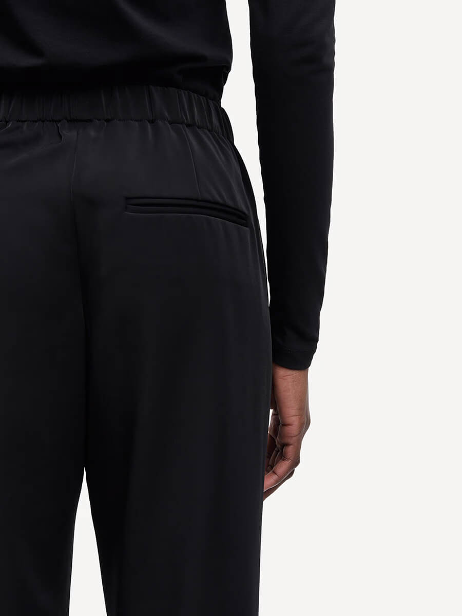 Samsoe Samsoe Sahoys Straight Trousers - black