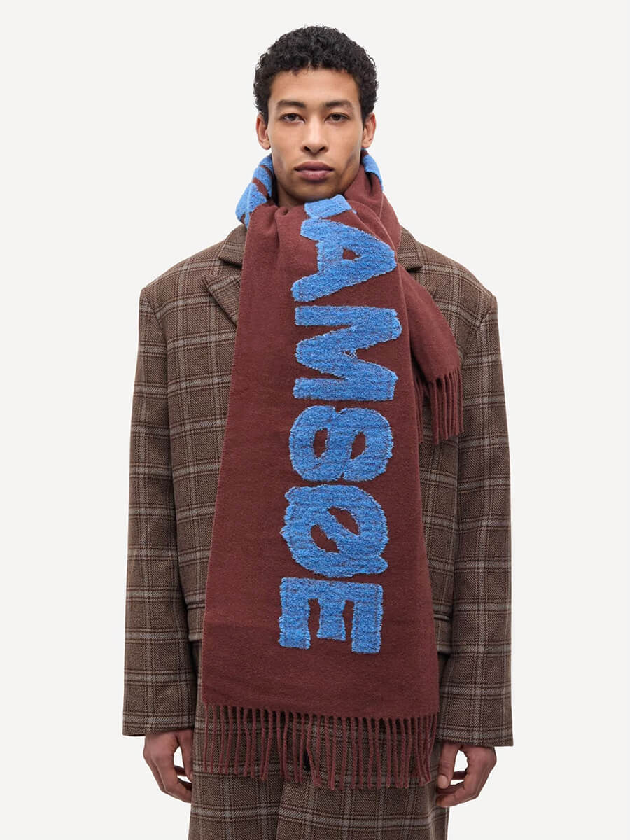 Samsoe Samsoe Scarf - Potting Soil.