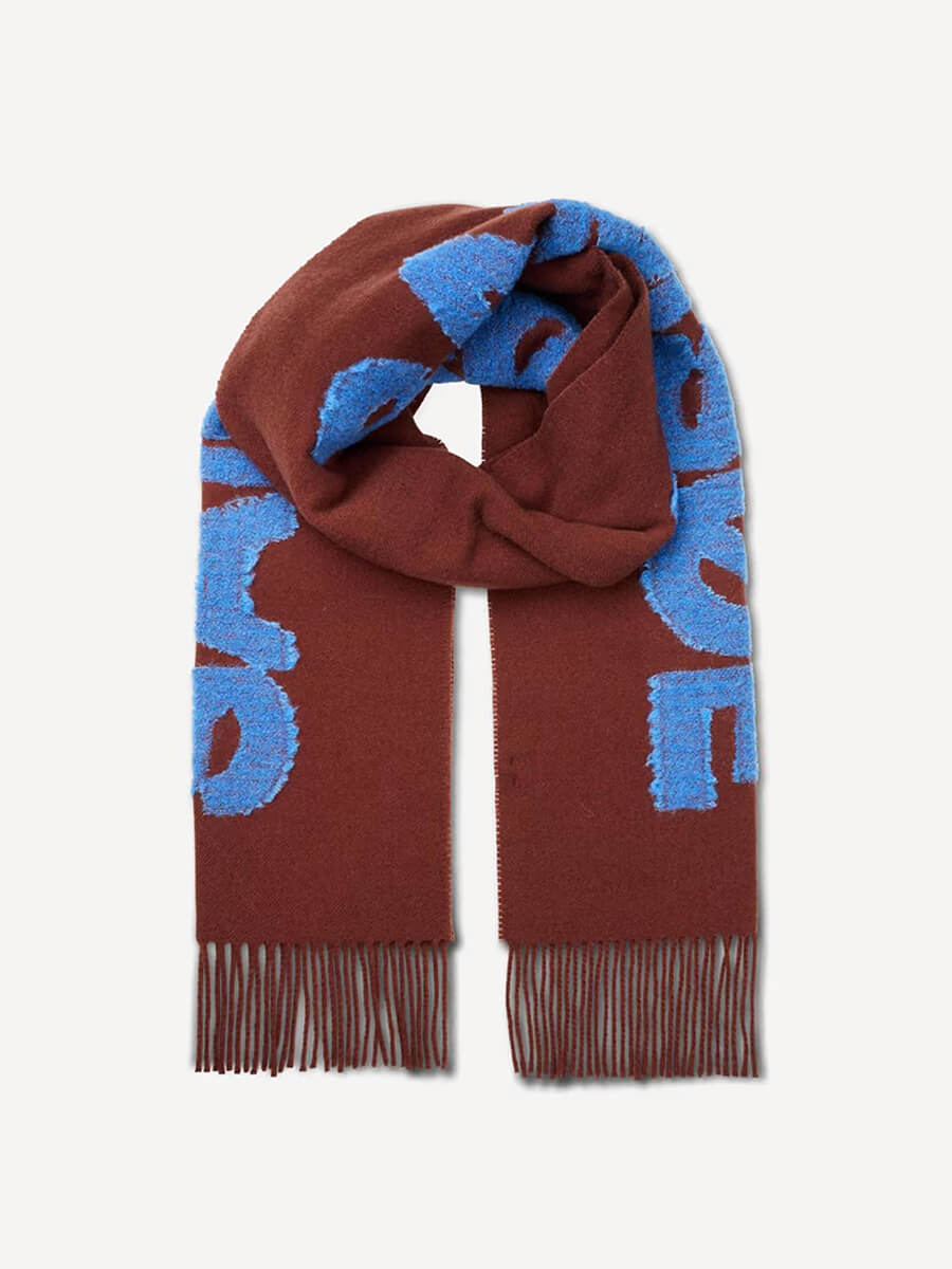 Samsoe Samsoe Scarf - Potting Soil.