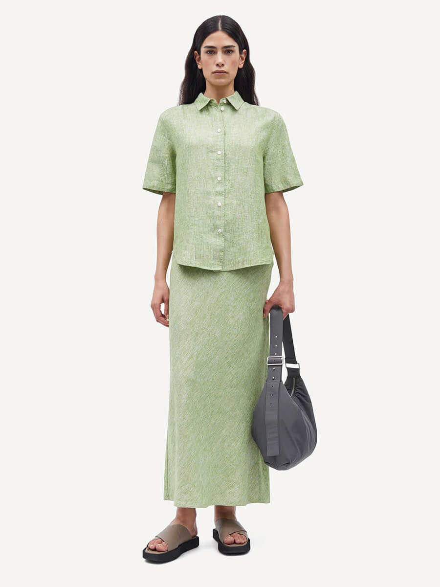 Samsoe - Salarikar SS Shirt - Peridot Mel 3
