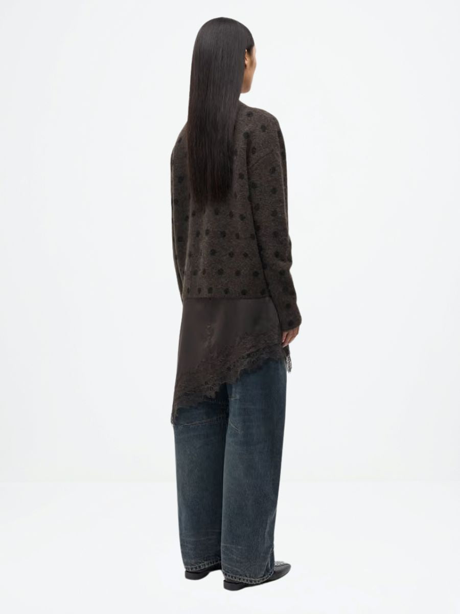 Samsoe Samsoe - Anour O-N Jumper - Mulch Dot