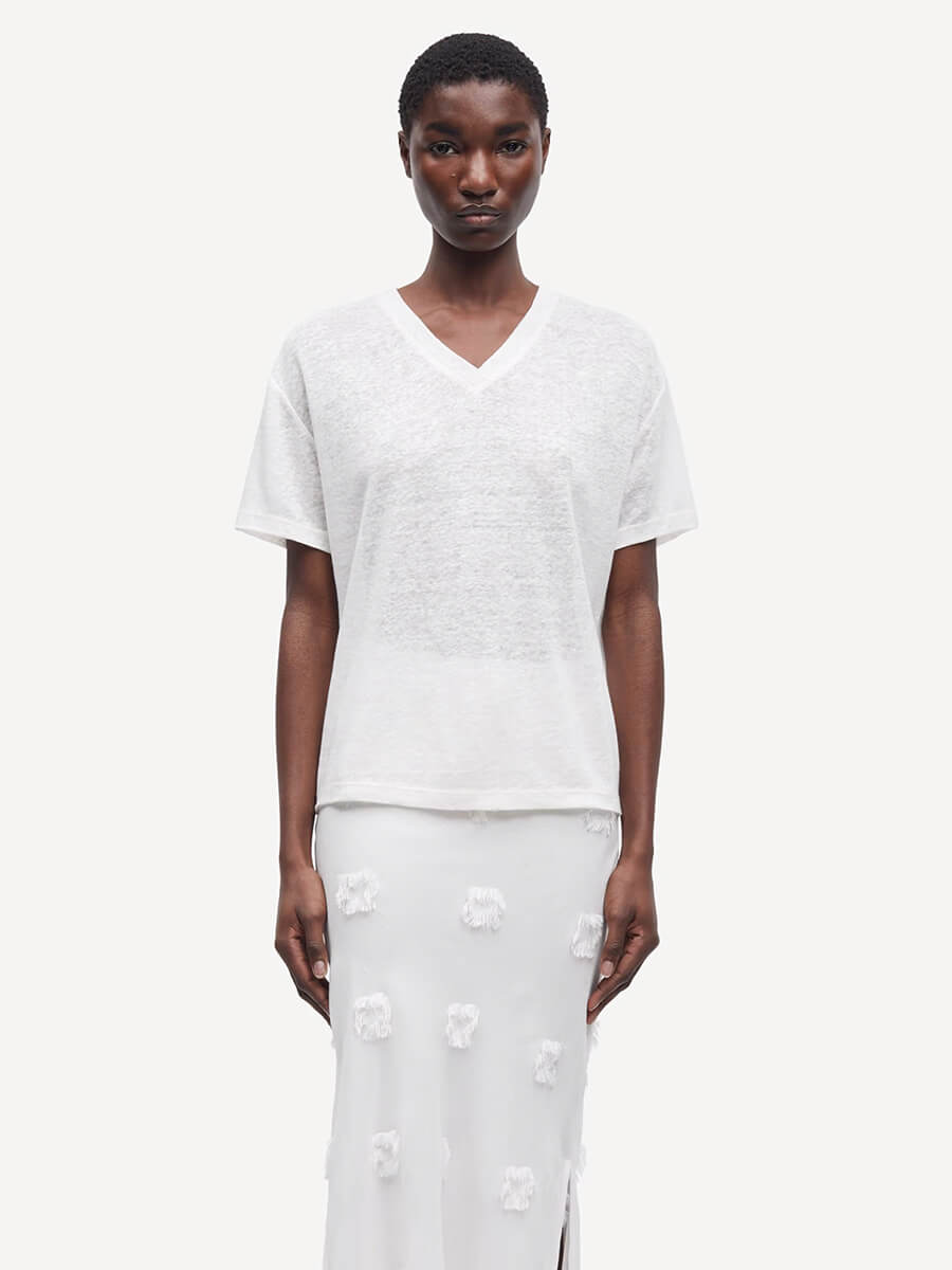 Samsoe Samsoe - Saeli T-Shirt - Egret