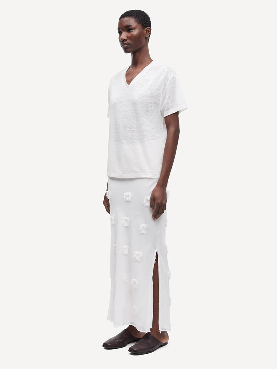 Samsoe Samsoe - Saeli T-Shirt - Egret 2