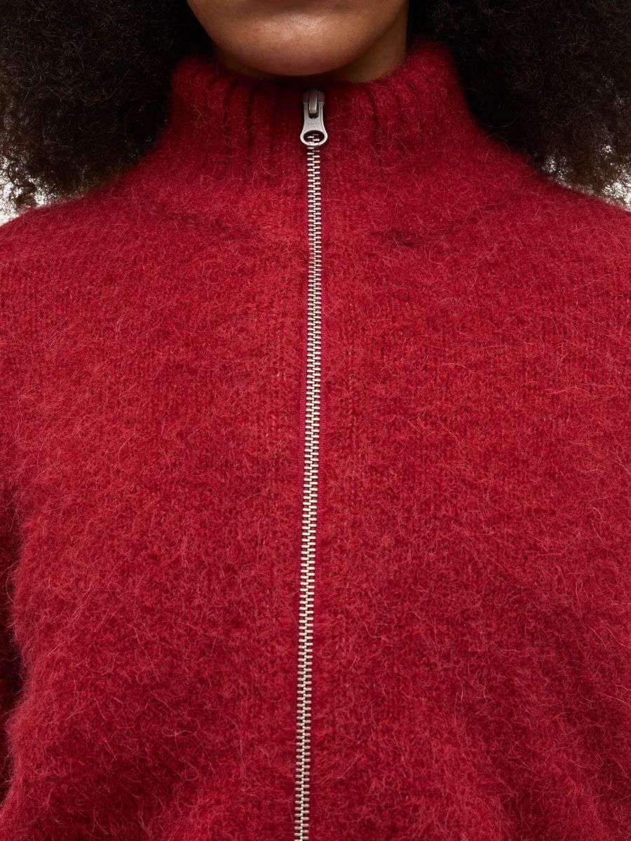 Samsoe Samsoe - Sajeanne Cardigan - Sun Dried Tomato