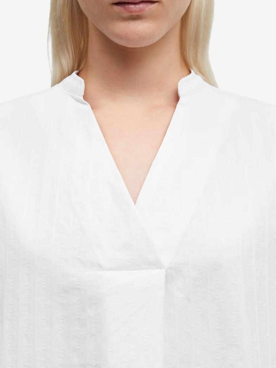 Samsoe Samsoe - Satina SS Shirt - White 2