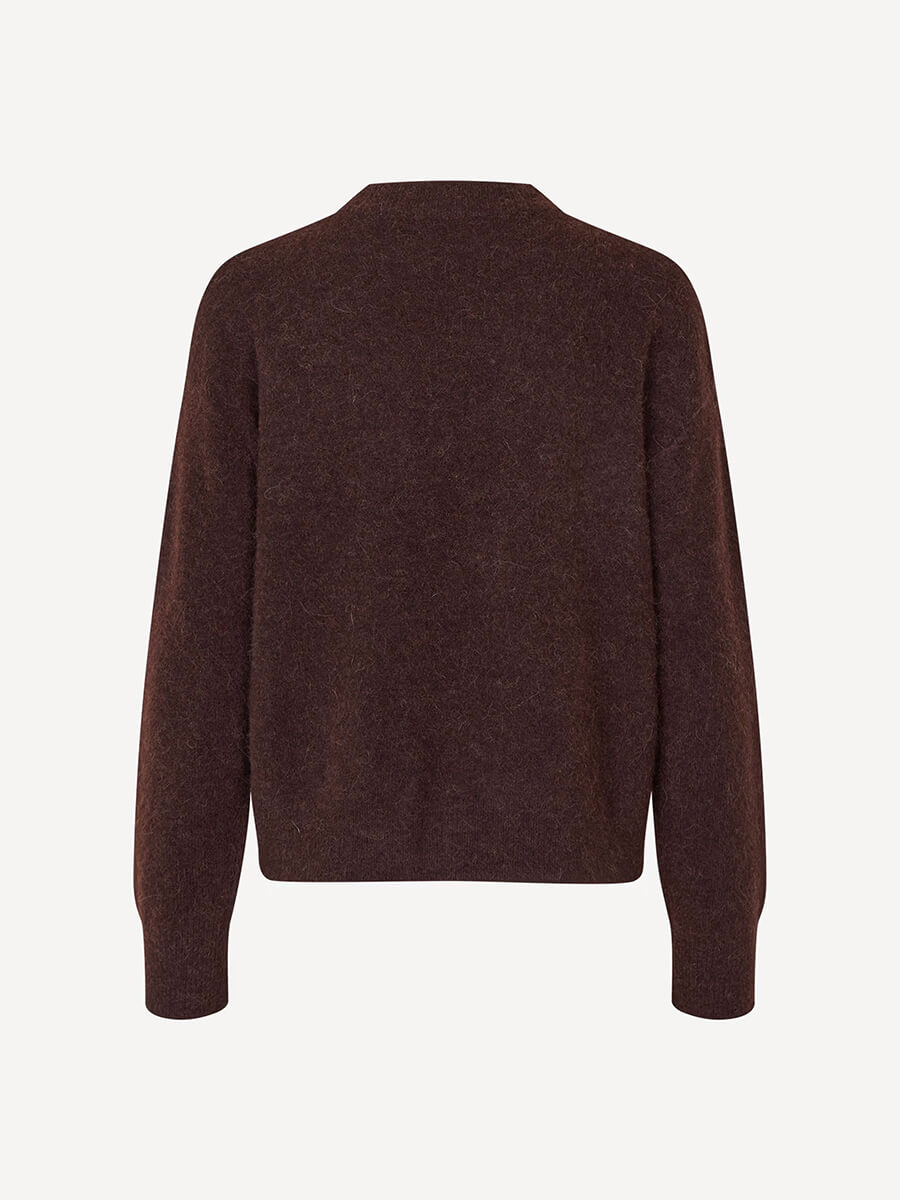 Samsoe samsoe - Anour O-N Jumper - Black Coffee