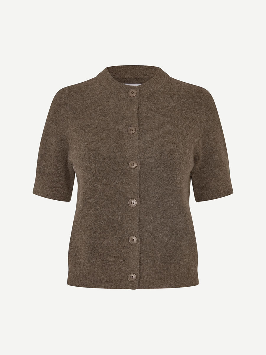 Samsoe Samsoe Sanoura SS Cardigan - Major Brown