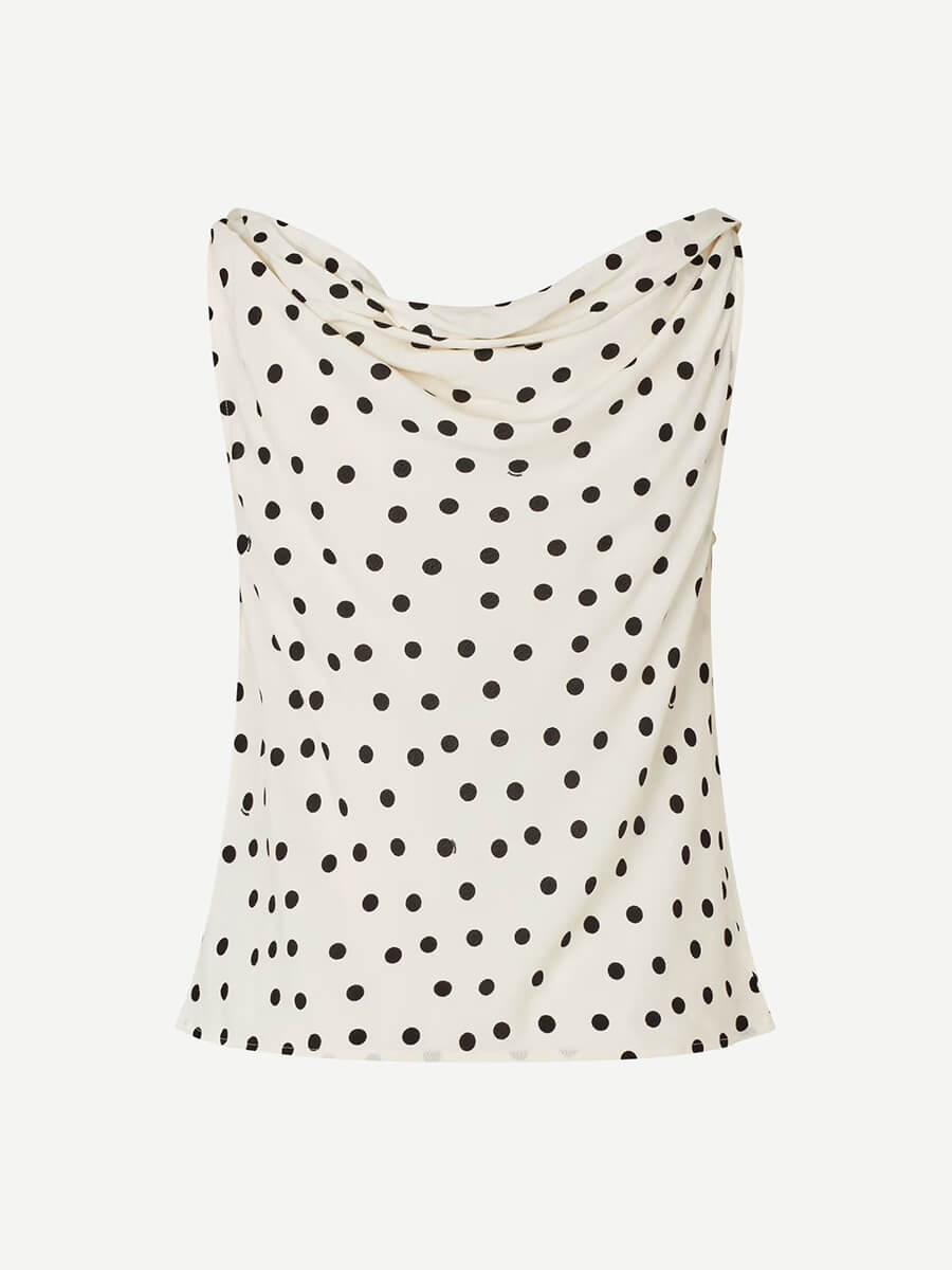 SAMSOE SAMSOE
Sapoppy Top - Drifting Dots Egret