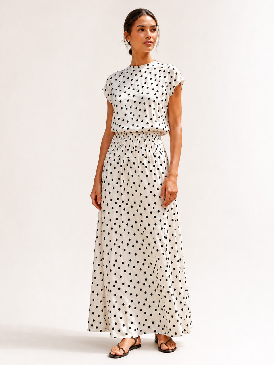 SAMSOE SAMSOE
Saumi Top - Drifting Dots Egret