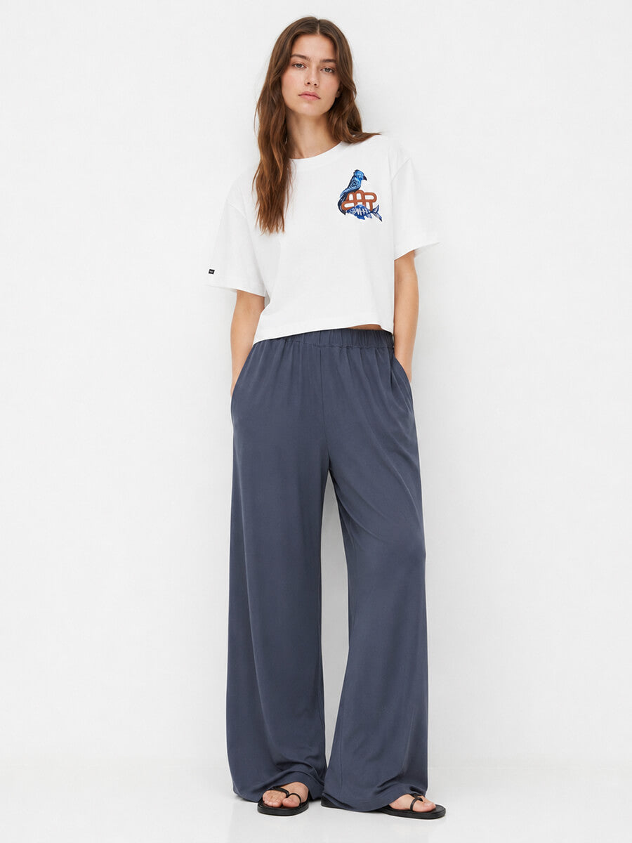 Samsoe Samsoe Saumi Trousers - Ombre Blue