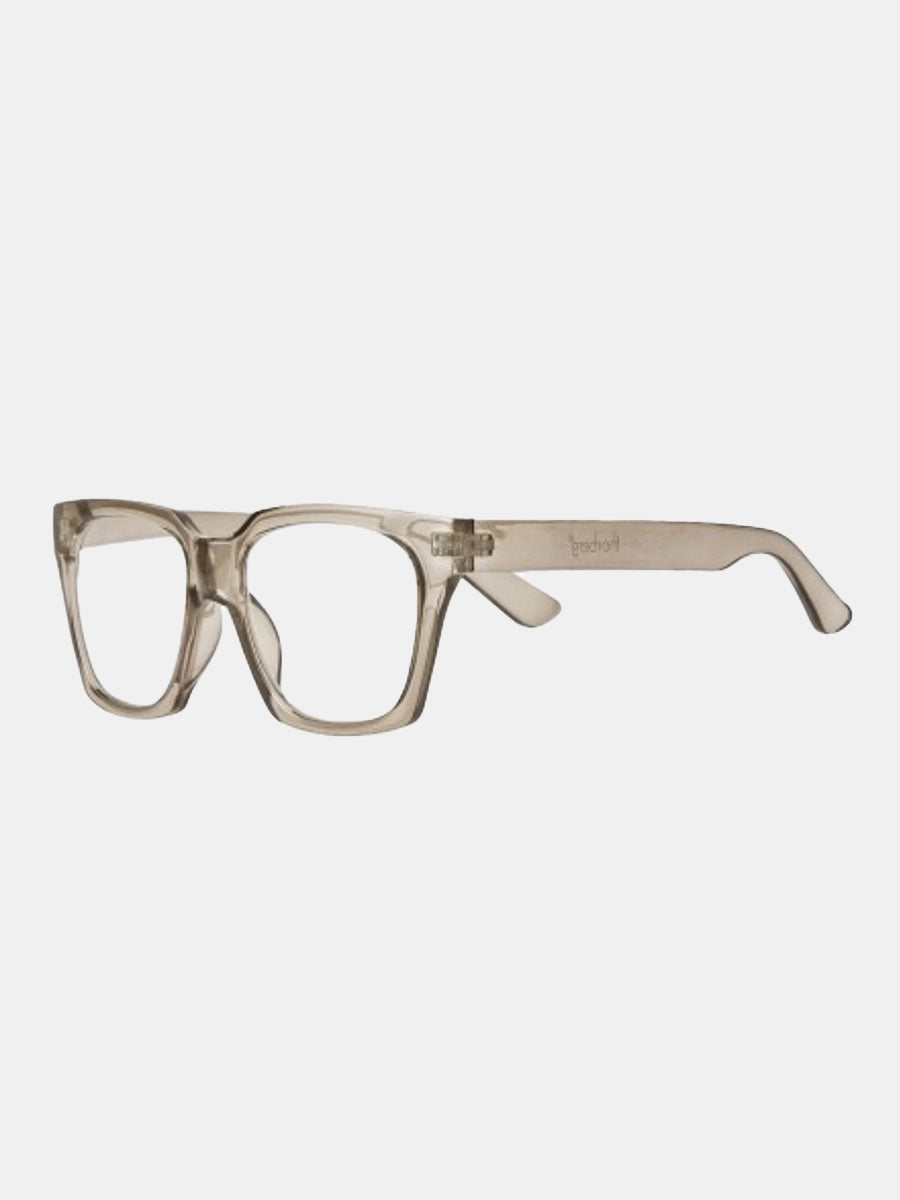 Thorberg Naomi Reading Glasses - Transparent Grey