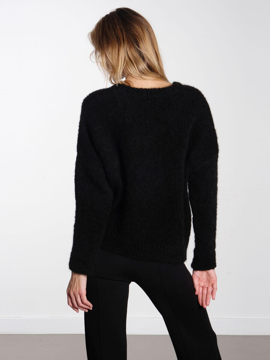 Sibin Linnebjerg - Andrea Knit - Black Essentiel Antwerp - Gattitude Pants