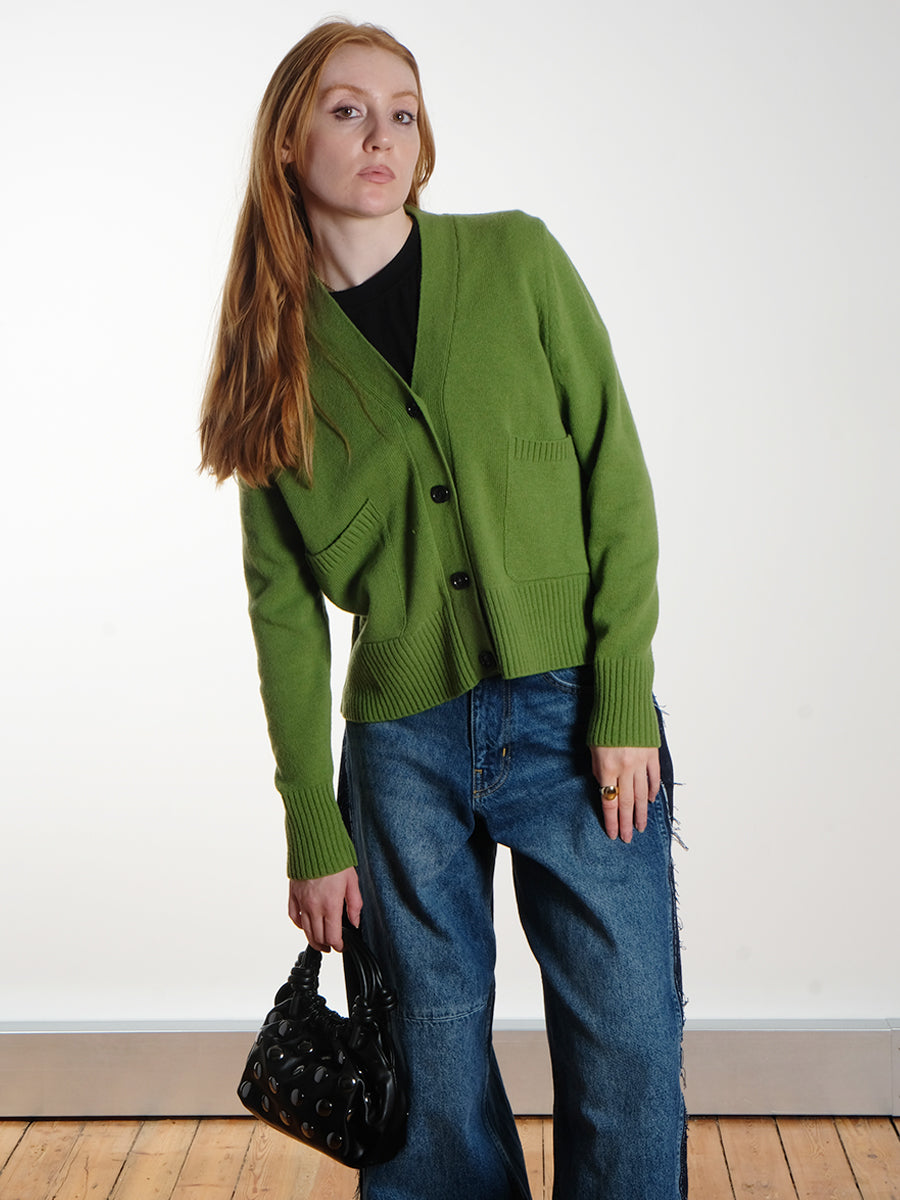 SibinLinnebjerg-VilmaCardigan-ClearGreen