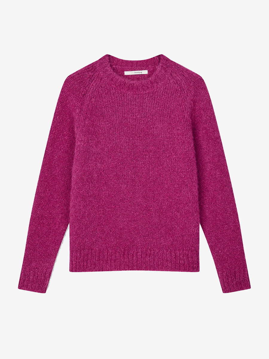 Sibin Linnebjerg Kamille Jumper - Fuchsia.