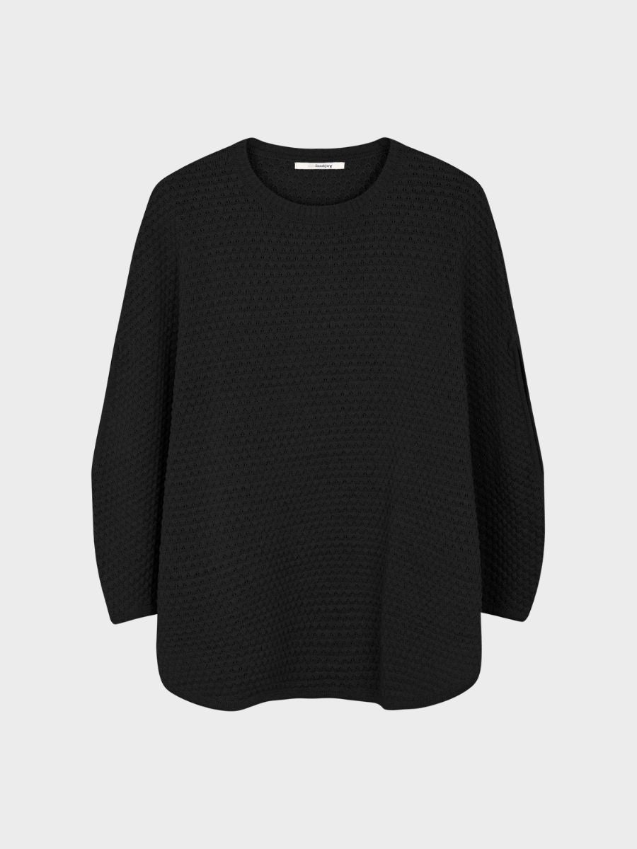 Sibin Linnebjerg - Adi Poncho - Black