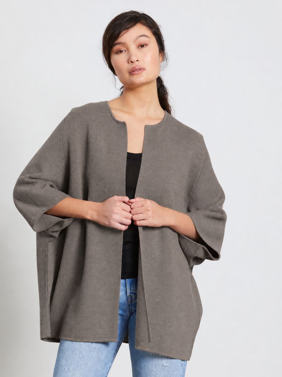 Sibin Linnebjerg - Evi Cardigan - Dark Sand