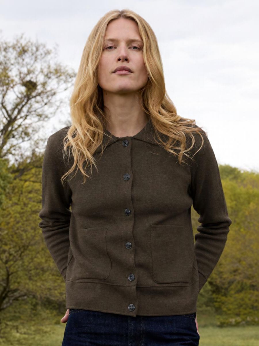 Sibin Linnebjerg - Kaja Cardigan - Brown