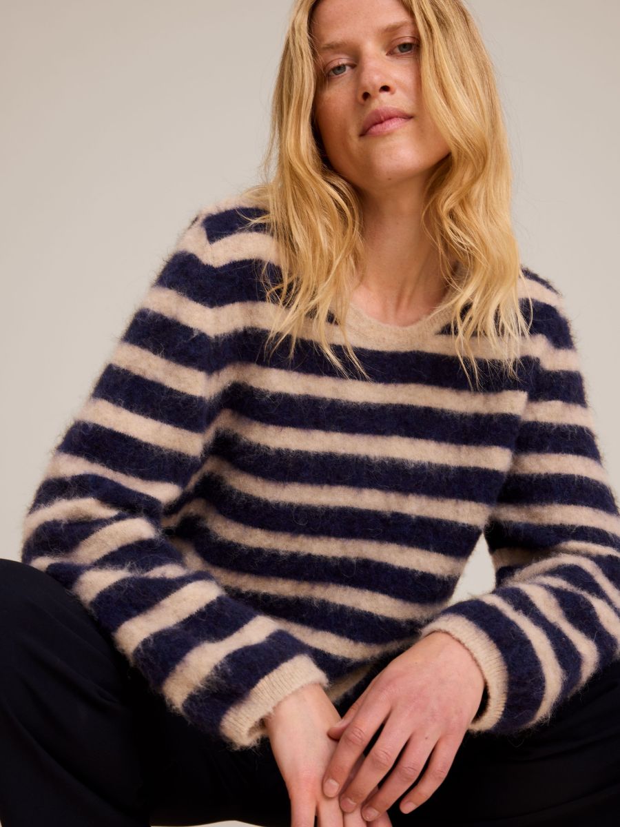 Sibin Linnebjerg - Lilly Jumper - Navy Stripe