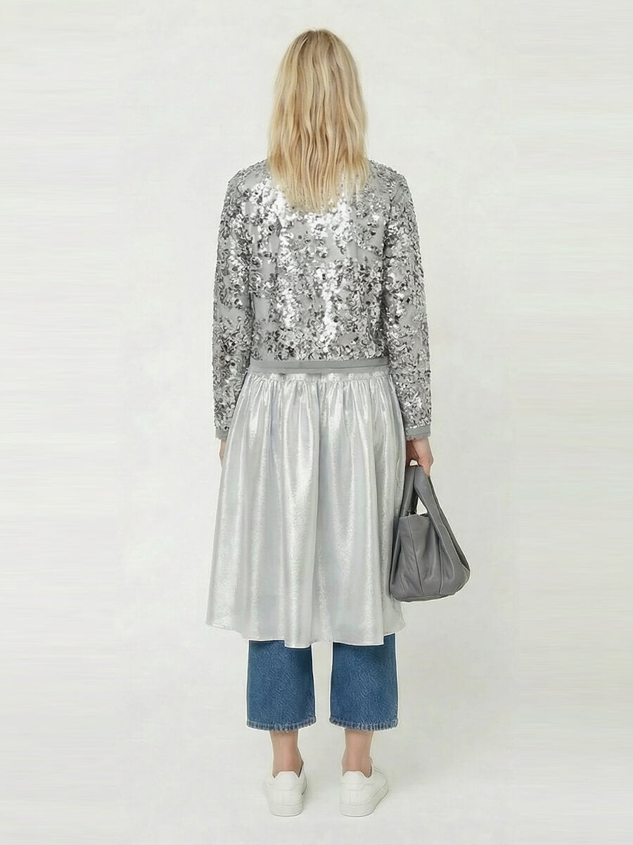 Stella Nova
Silver Midi Dress