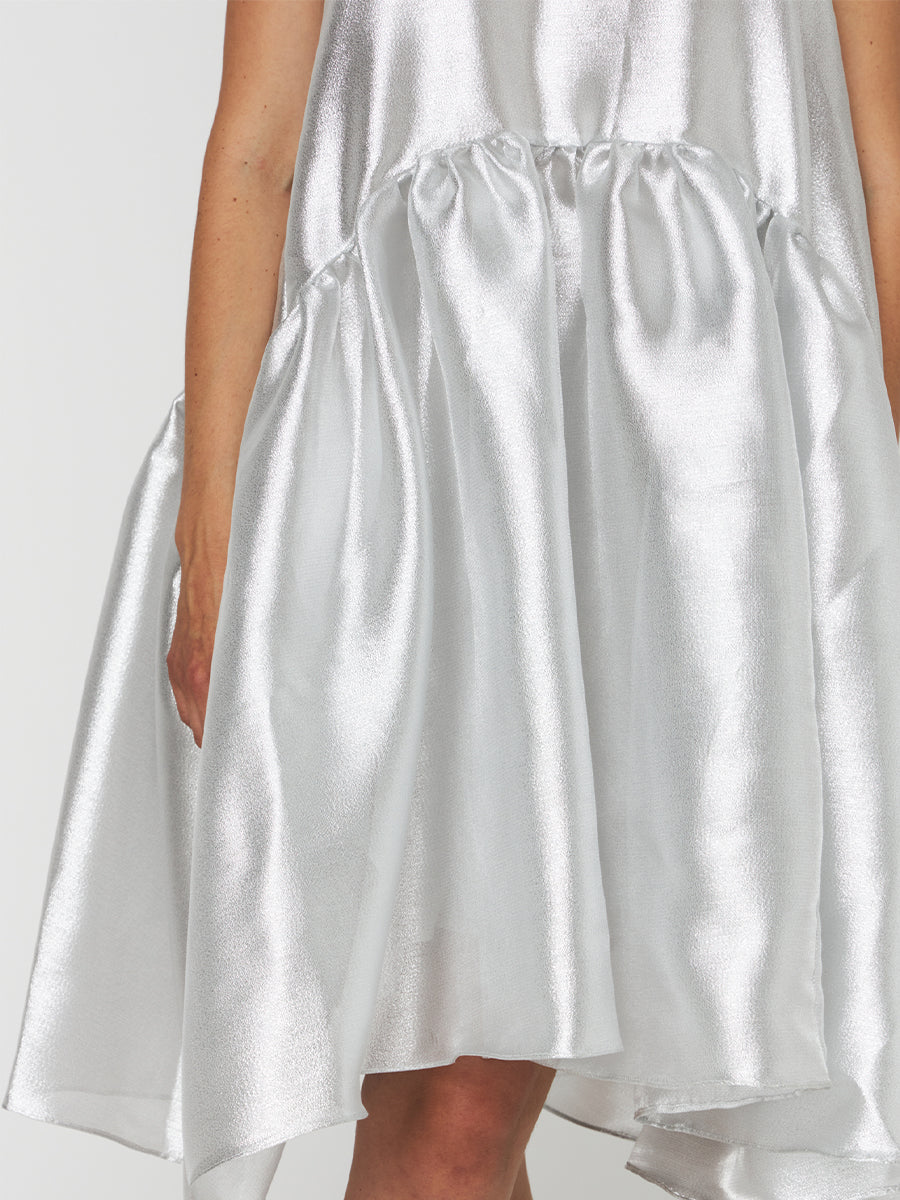 Stella Nova Silver Midi Dress