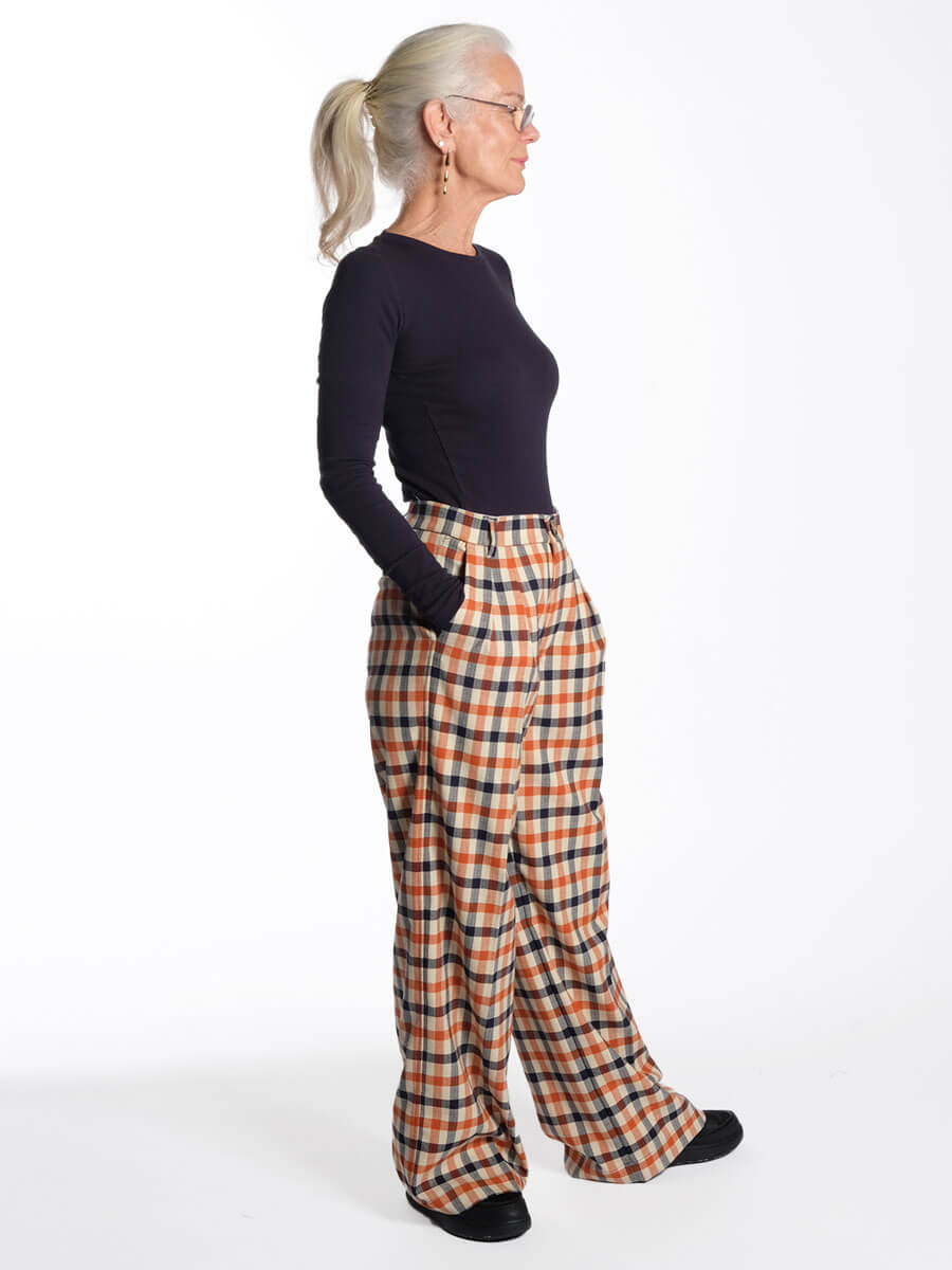 Samsoe Samsoe Alexa Long Sleeve Tee - Night Sky