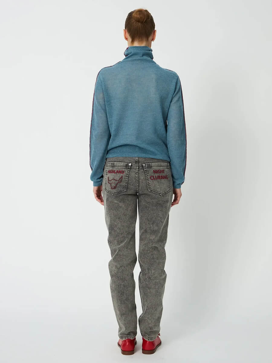 Stella Nova Alpaca-Turtleneck-Evening-Blue