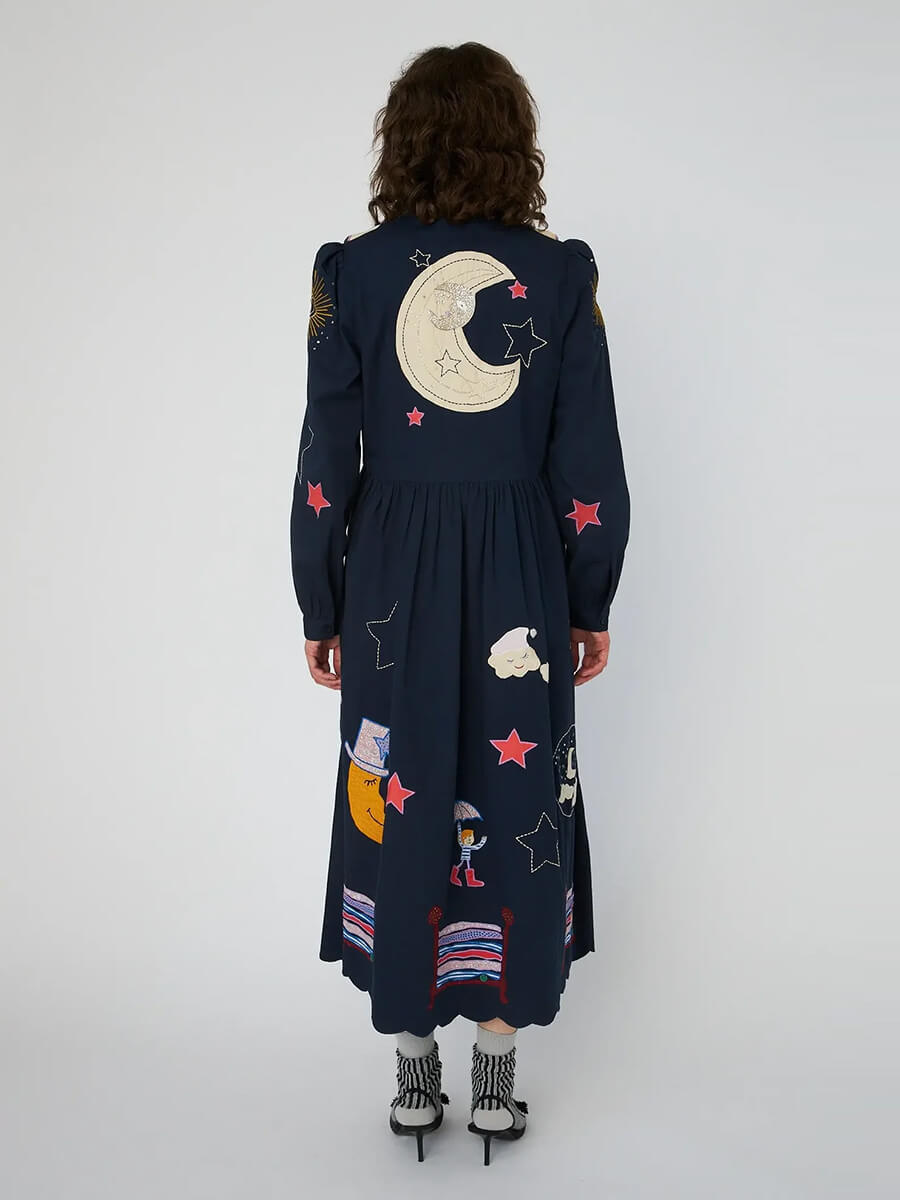 Stella Nova Bead Embellished Midi Dress