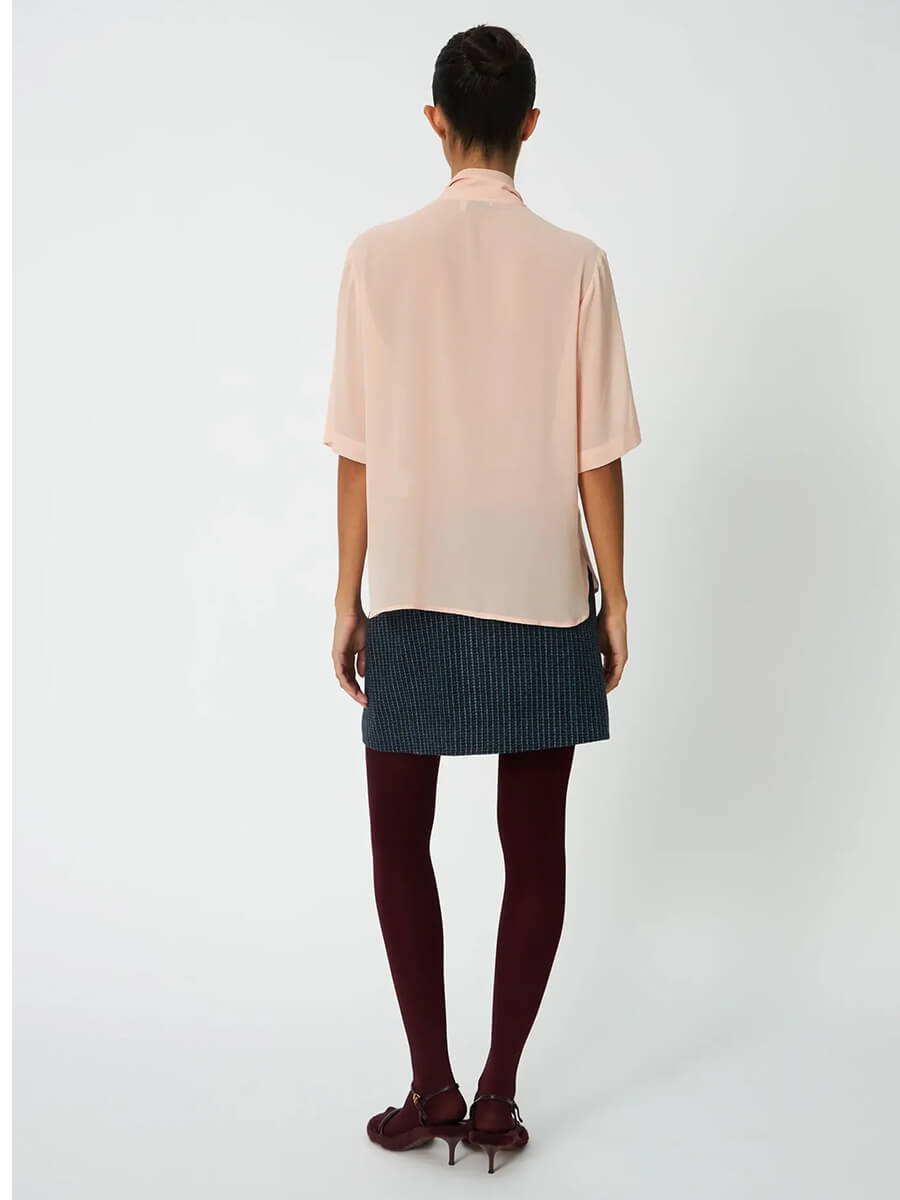 stella nova Chiffon Shirt - Soft Pink