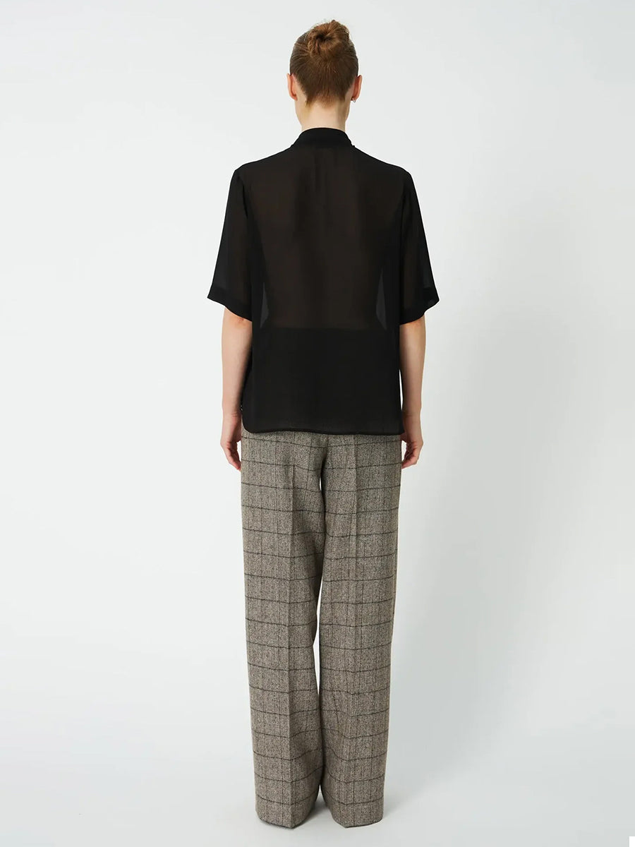 Stella Nova Chiffon Shirt - Black