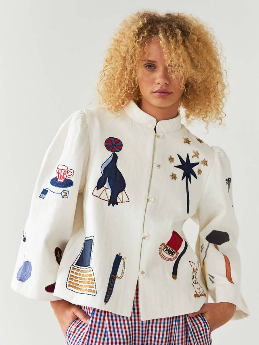 Stella Nova Quilted Handcrafted Circus Jacket