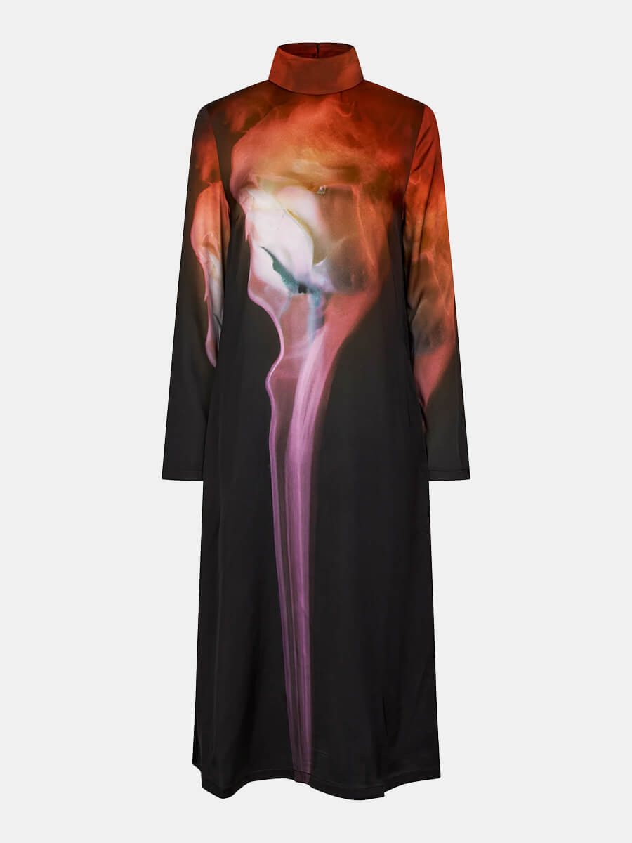 Stine Goya Mille Dress - Rose on Fire