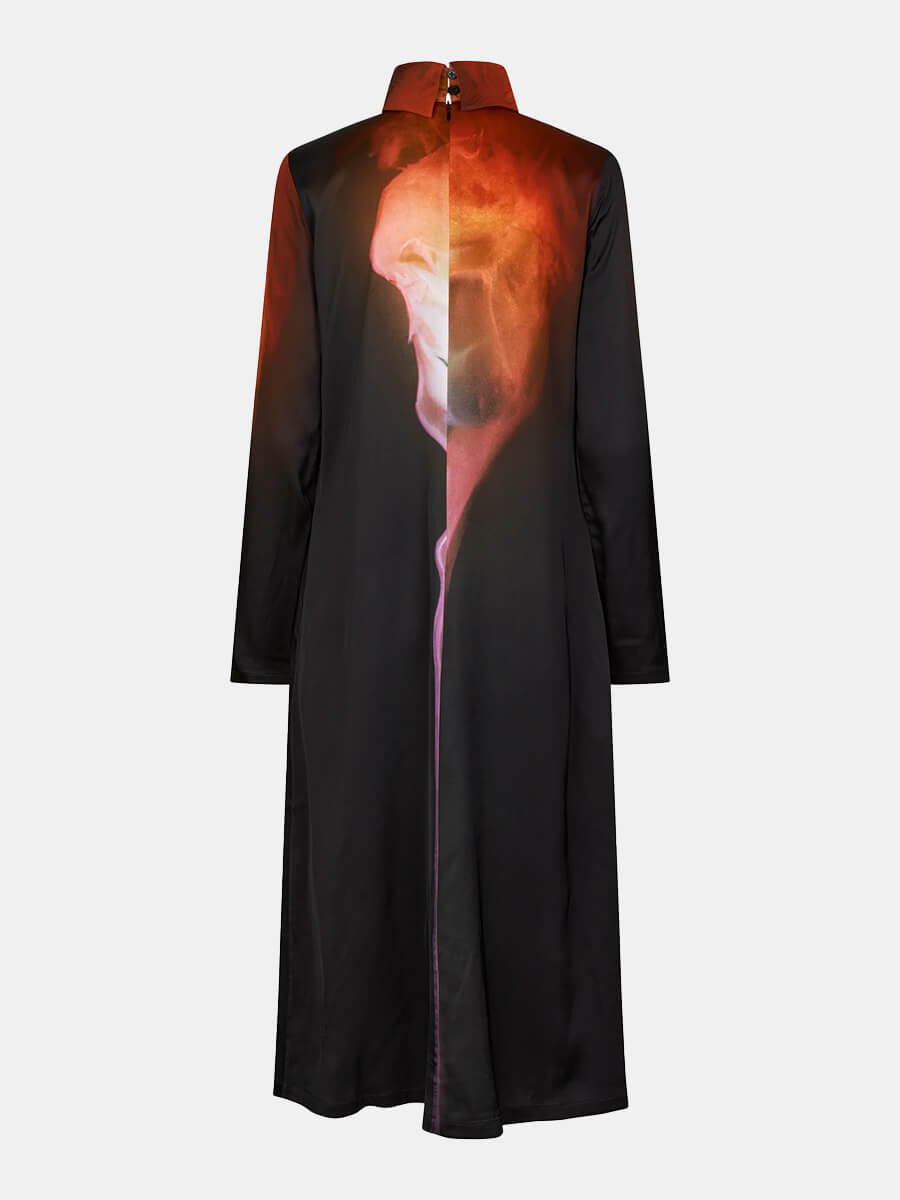 Stine Goya Mille Dress - Rose on Fire