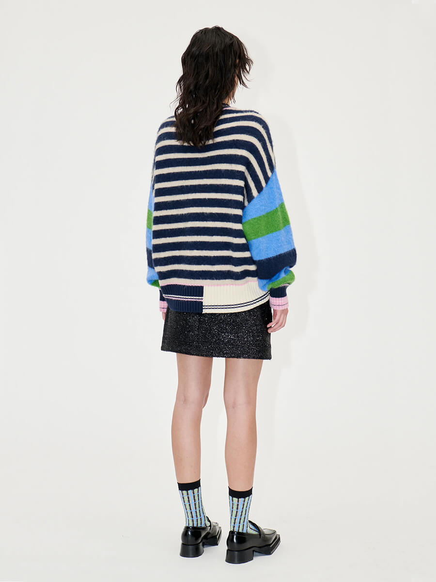 Stine Goya Shea Sweater - Candy Stripes