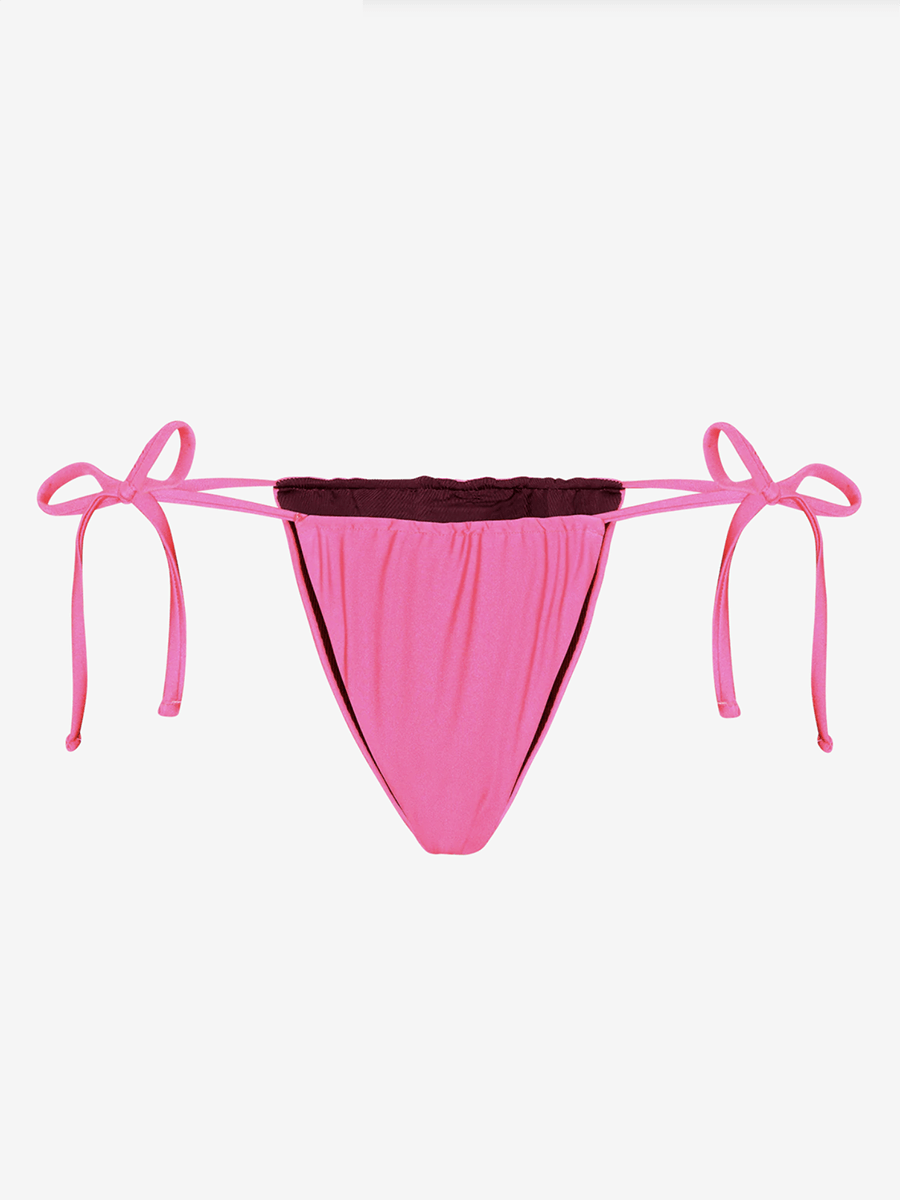 Sui Ava - Waverly Bikini Tanga - Pink/Bordeaux