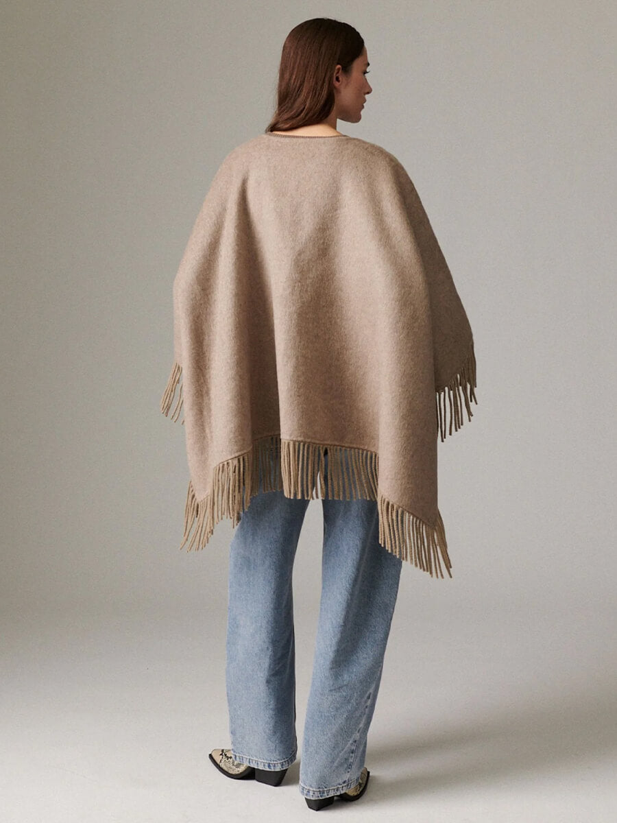 Day Birger et Mikkelsen Sybil Fringes Wrap - Beige Melange