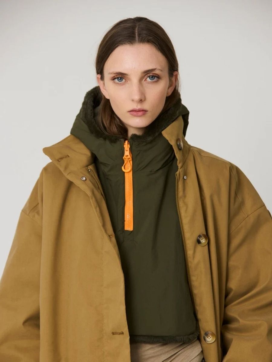 Tantä - Bing Hood - Khaki