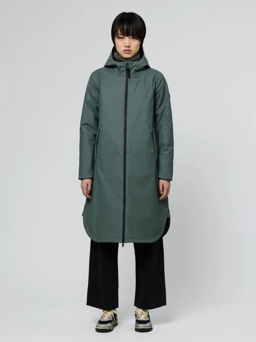Tantä - Ice Raincoat - Balsam Green