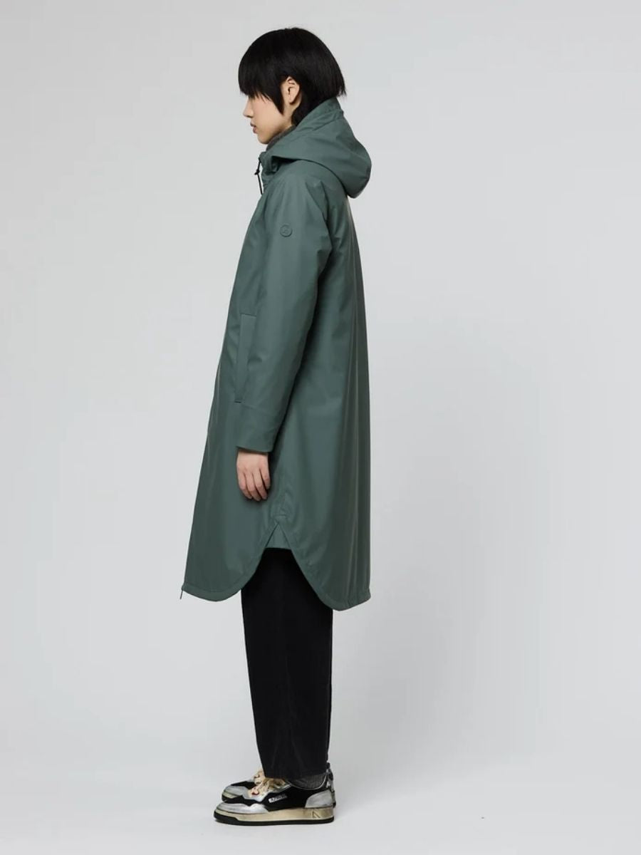 Tantä - Ice Raincoat - Balsam Green