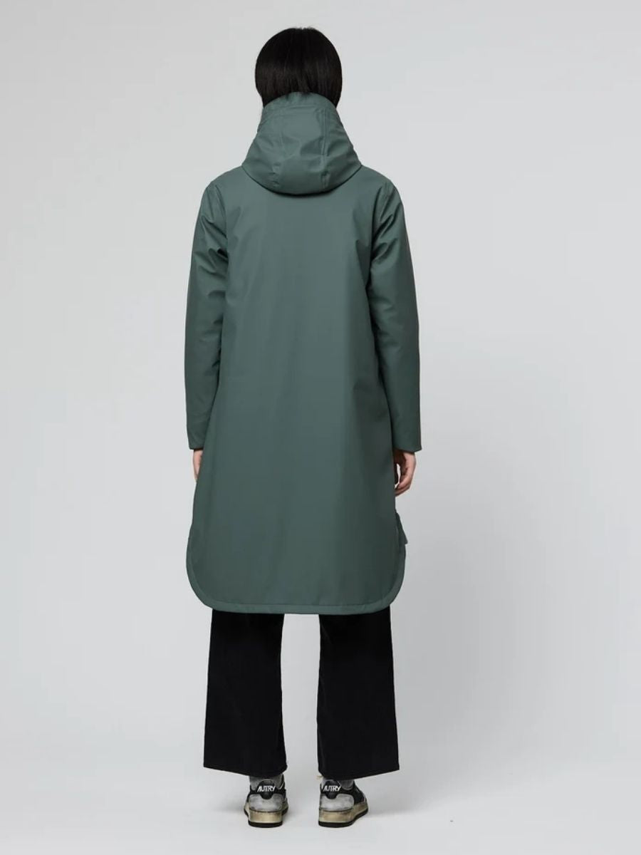 Tantä - Ice Raincoat - Balsam Green
