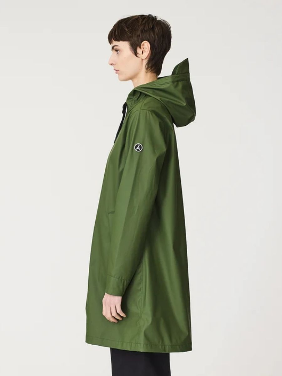 Tantä - Nuovola Raincoat - Bronze Green