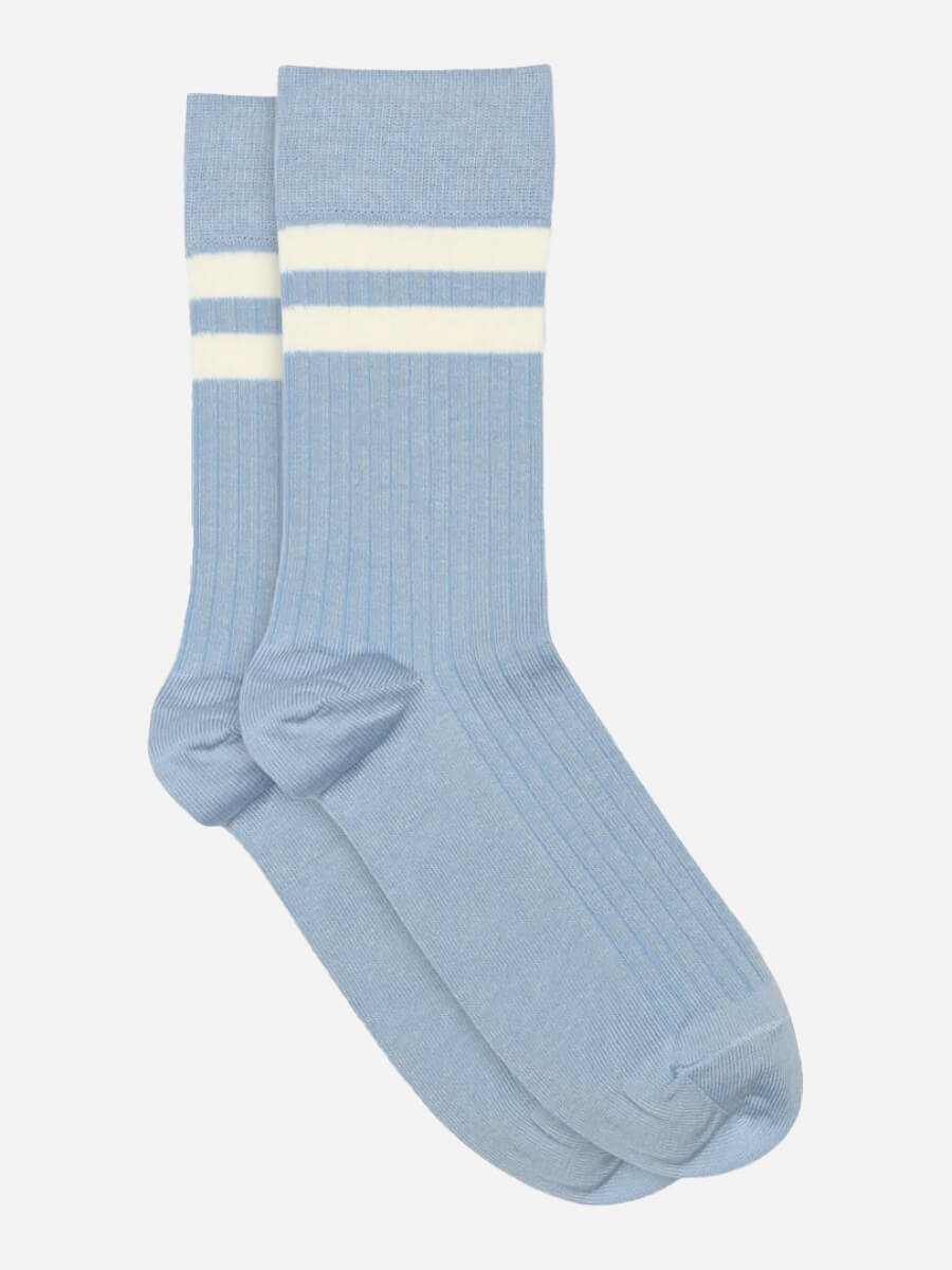 MP Denmark Tina Ankle Socks - Blue Bell