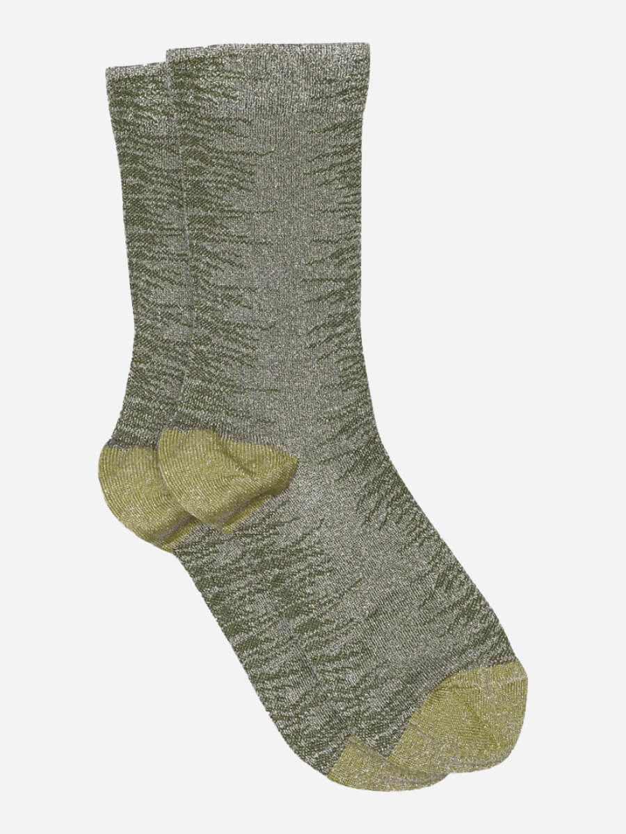 MP Denmark Ulla Glitter Socks - Champagne