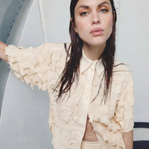 day birger et mikkelsen cream blouse