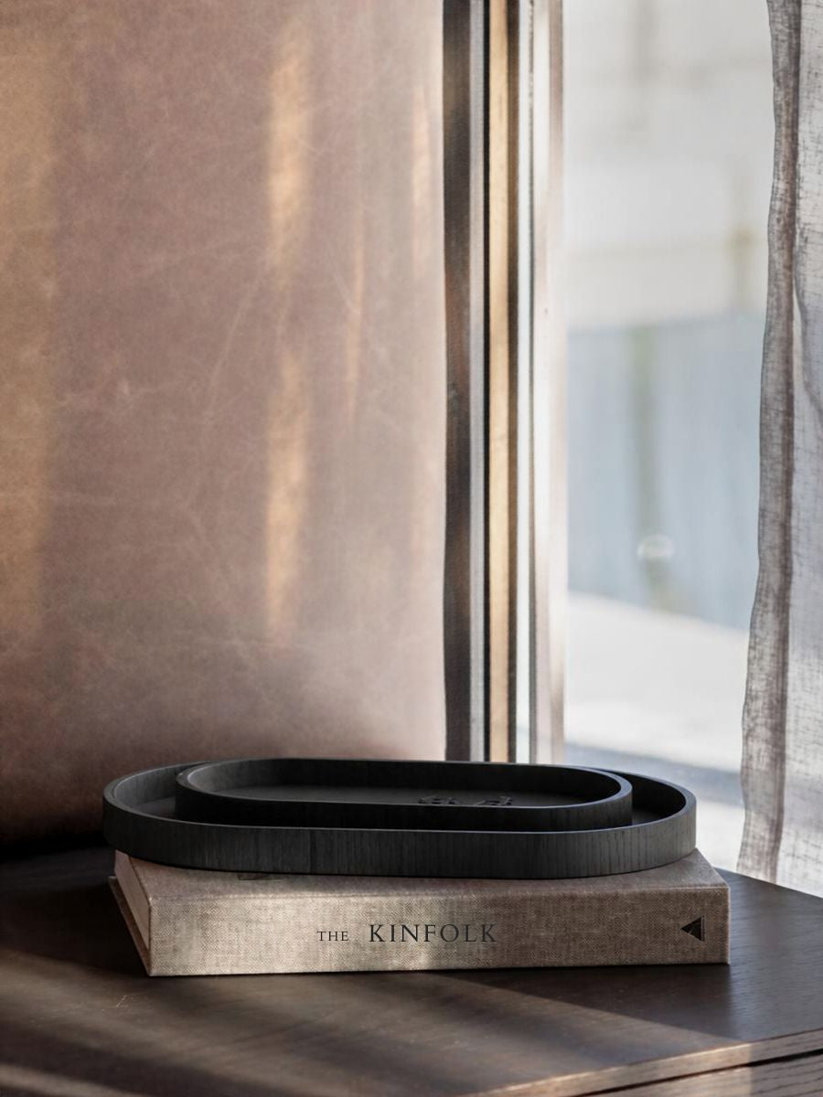 Uyuni Lighting - Wooden Tray - Black Oak