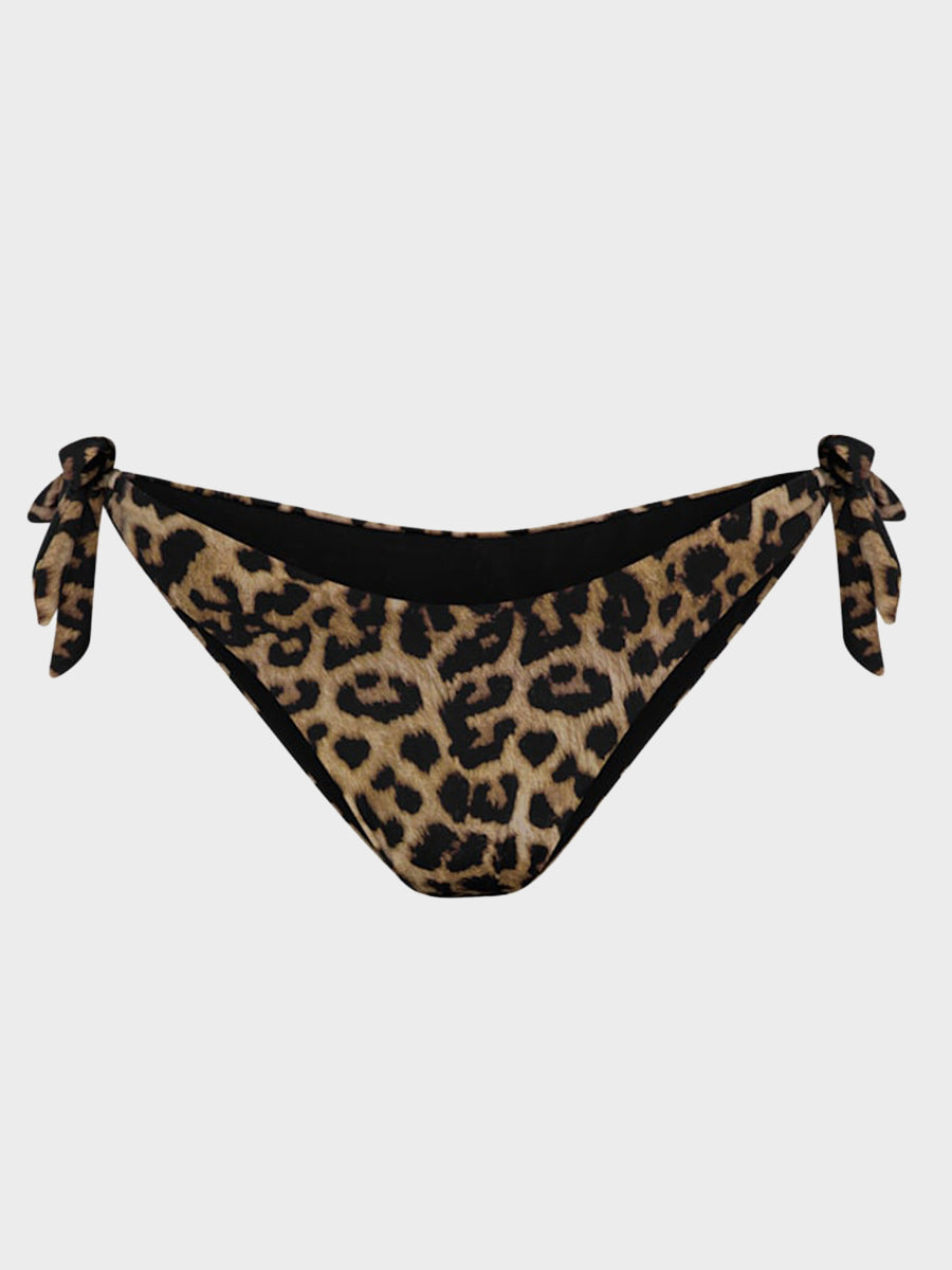 Sui Ava - Waverly Bikini Briefs - Leopard/Black