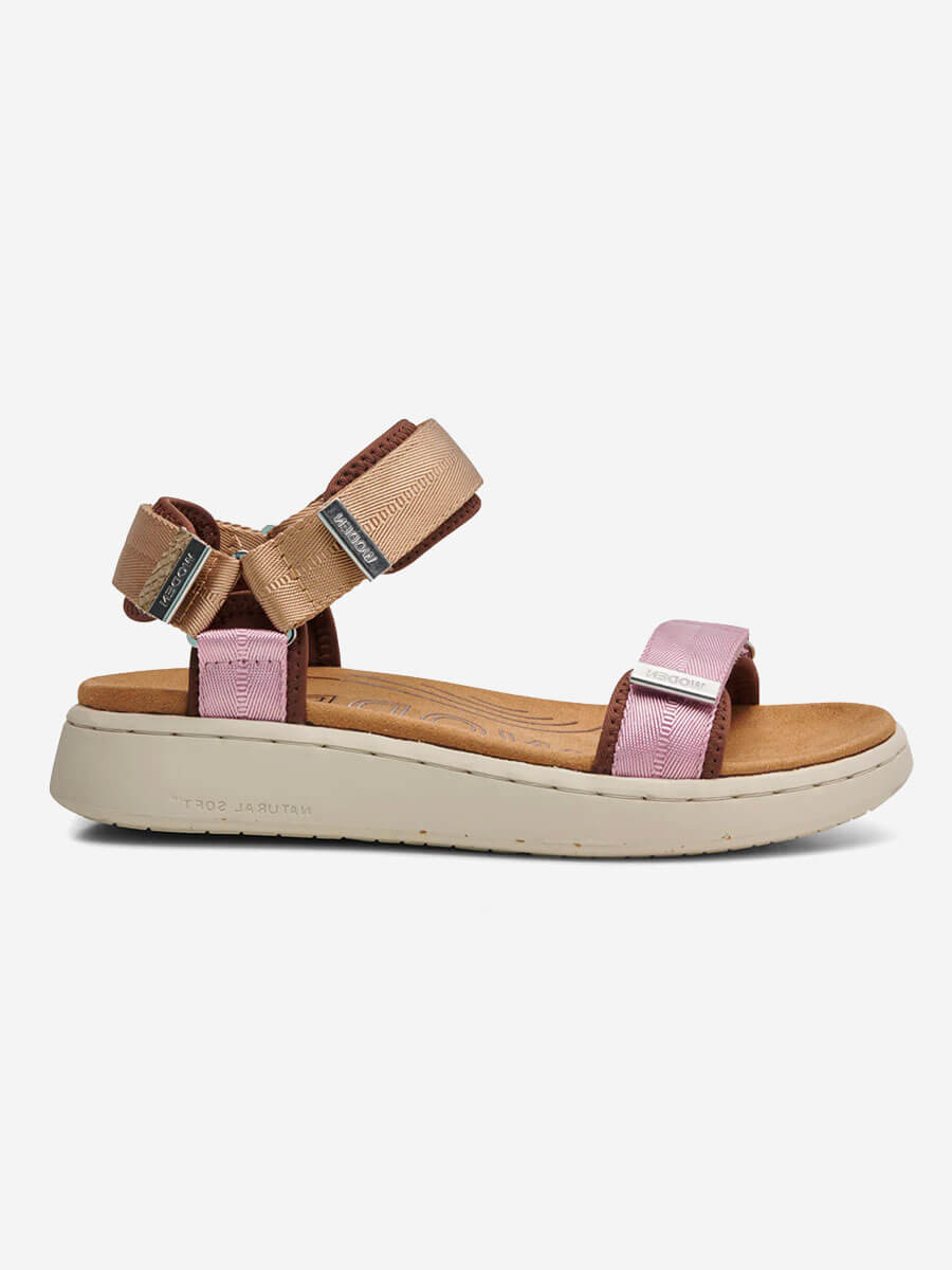 Line Sandals - Multi Rose