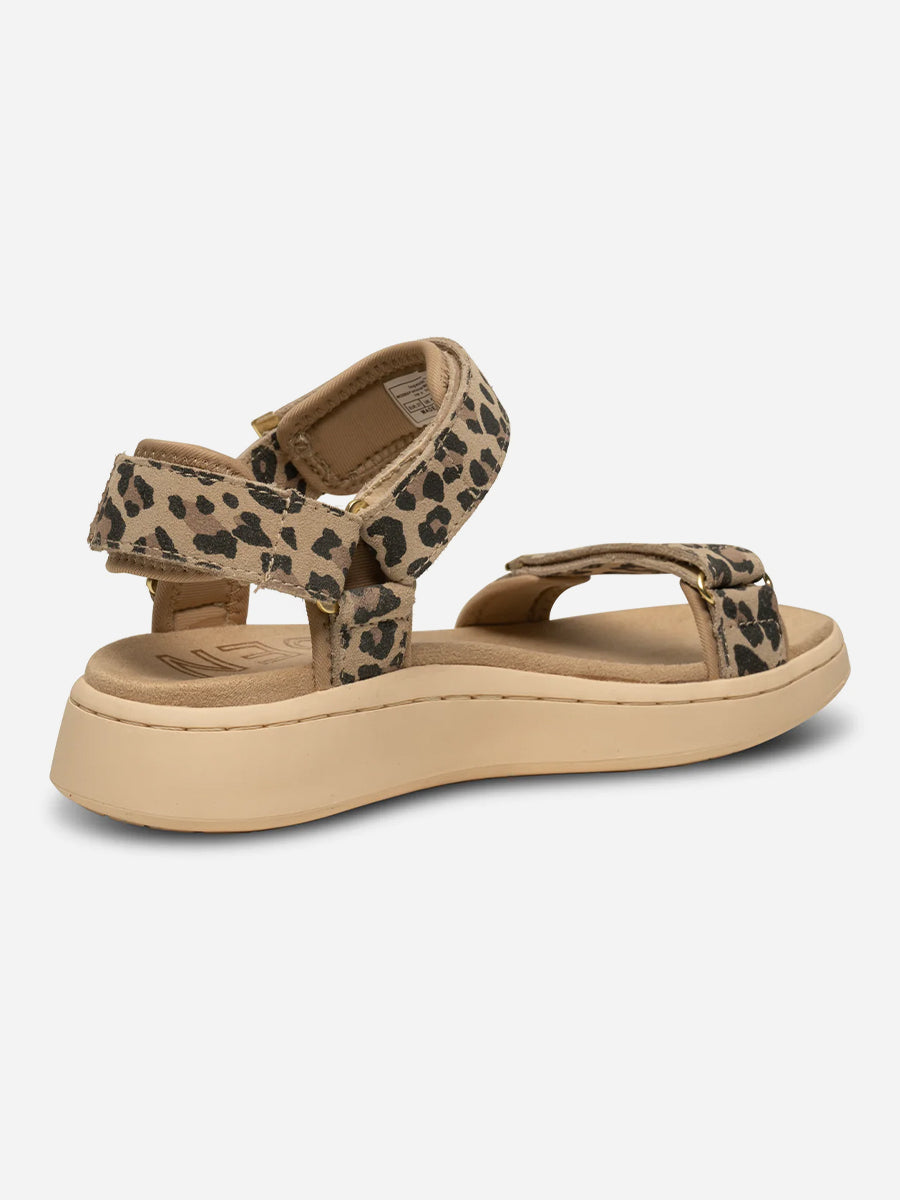 Woden-Line-Suede-Sandals-Leopard