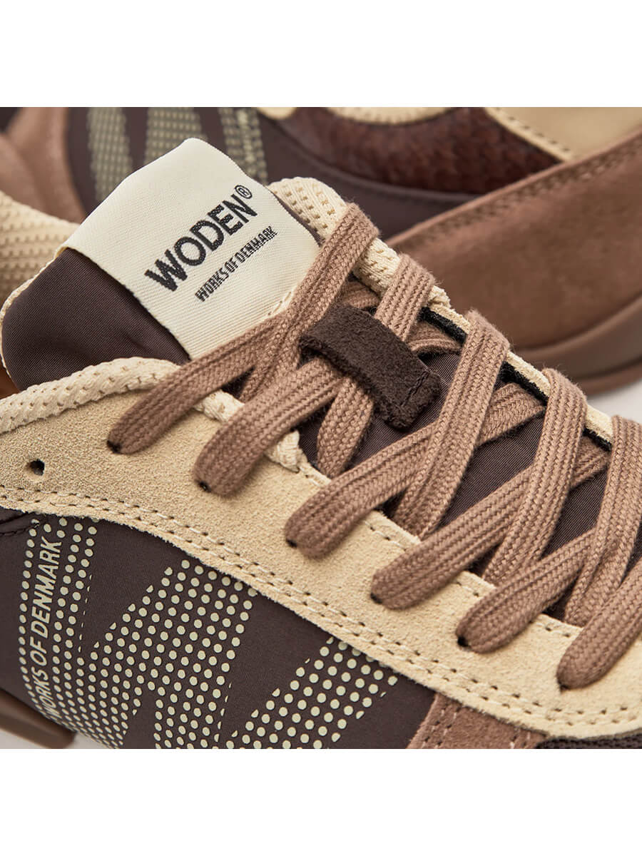 Woden Ronja Plateau - Chocolate Multi