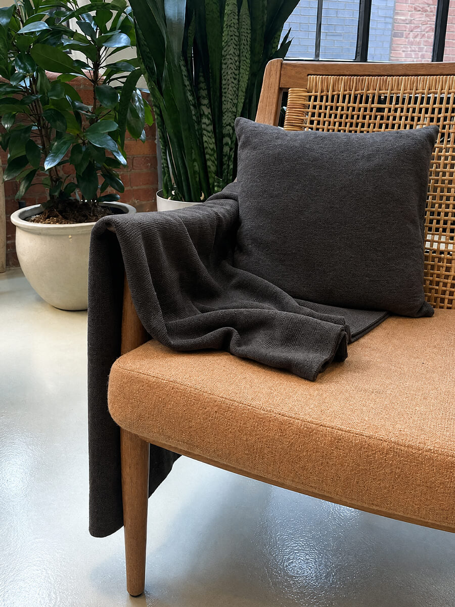 SIBIN LINNEBJERG
Merino Blanket - Brown