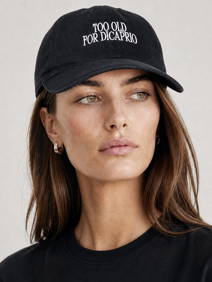 Sui Ava - Too Old for Dicaprio Cap - Black